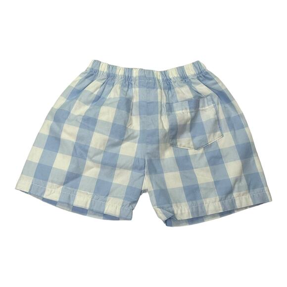 Boys Poppy Kids Co Checked Shorts Size 18 months - Picture 2 of 4